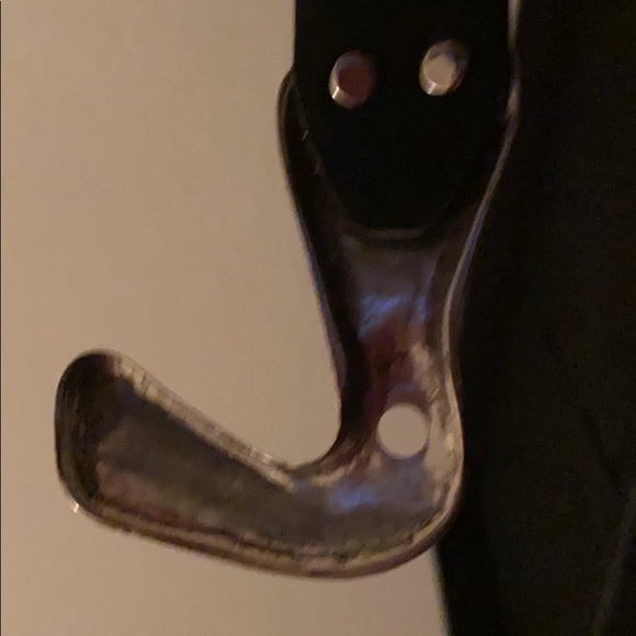 Black belt with a silver colored buckle - Picture 5 of 5